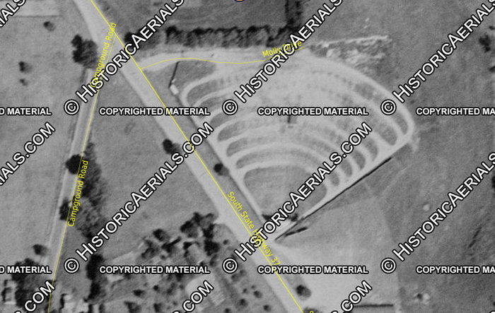 Hastings Drive-In Theatre - 1955 Aerial